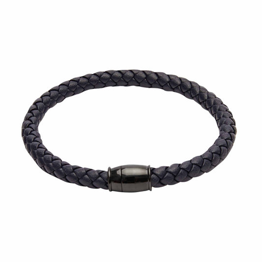 Crystals by HCA Bracelet VIRO Leather Blue