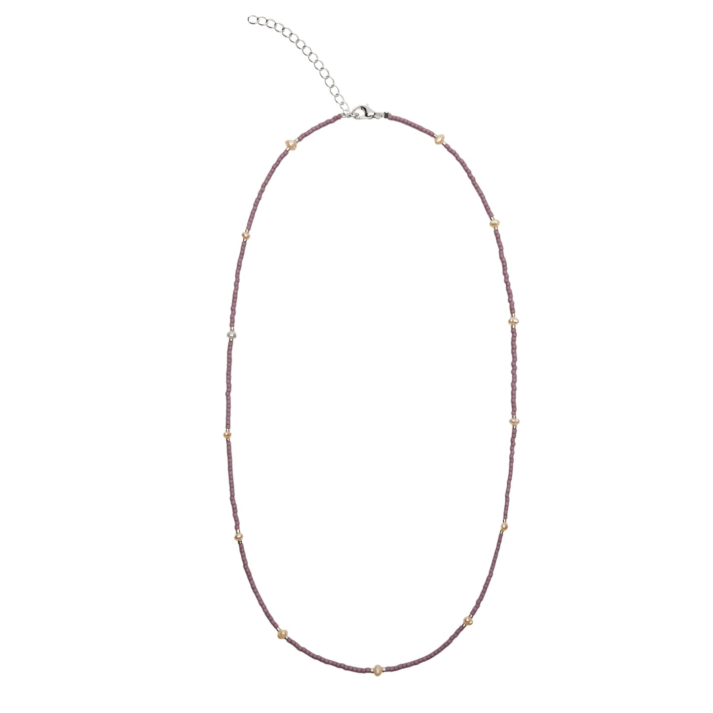 Crystals by HCA-Necklace-Little Treasure-Pink