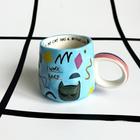 Dom Katastrofy-Small Talk-Pracuję ciężko-Cup-Kat