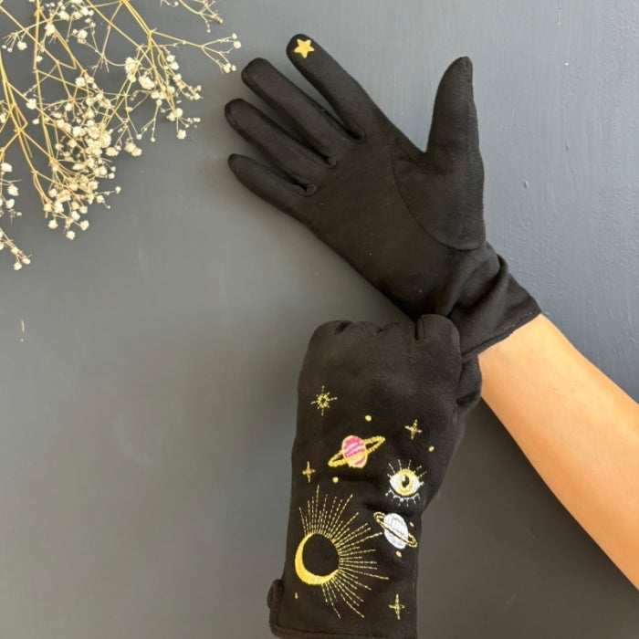 House of Disaster - After Dark - Gloves - Embroidered