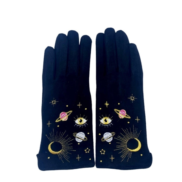 House of Disaster - After Dark - Gloves - Embroidered