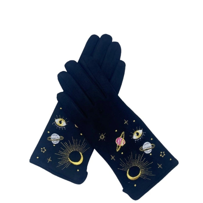 House of Disaster - After Dark - Gloves - Embroidered