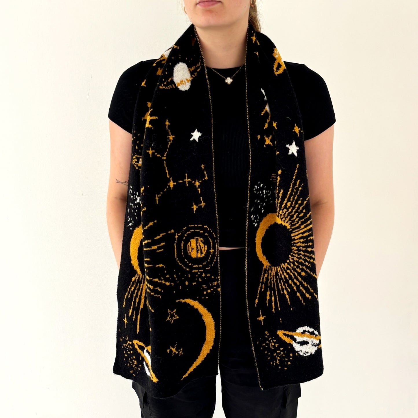 House of Disaster-After Dark-Scarf-Black