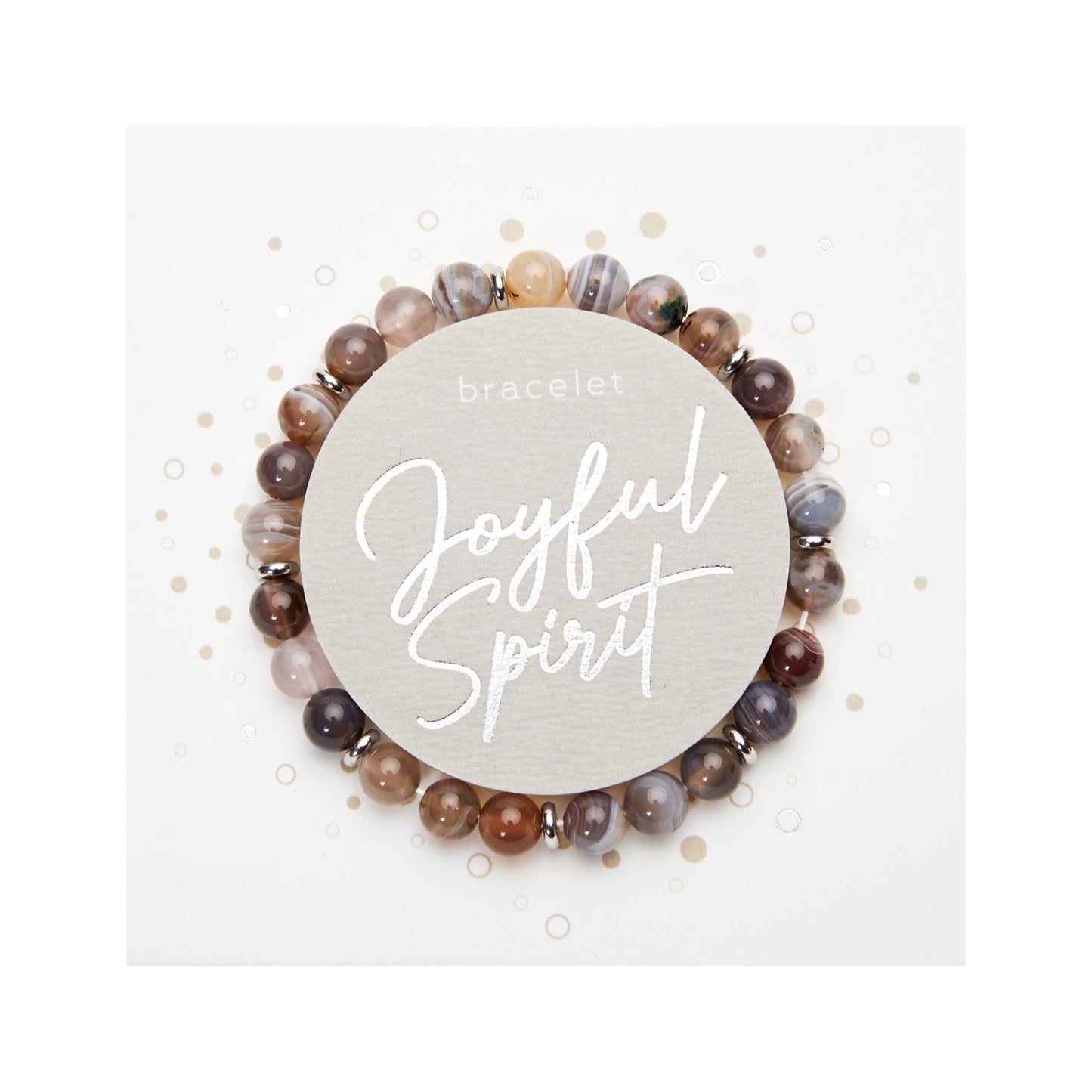 Crystals by HCA-Bracelet-Joyful Spirit-Botswana agate