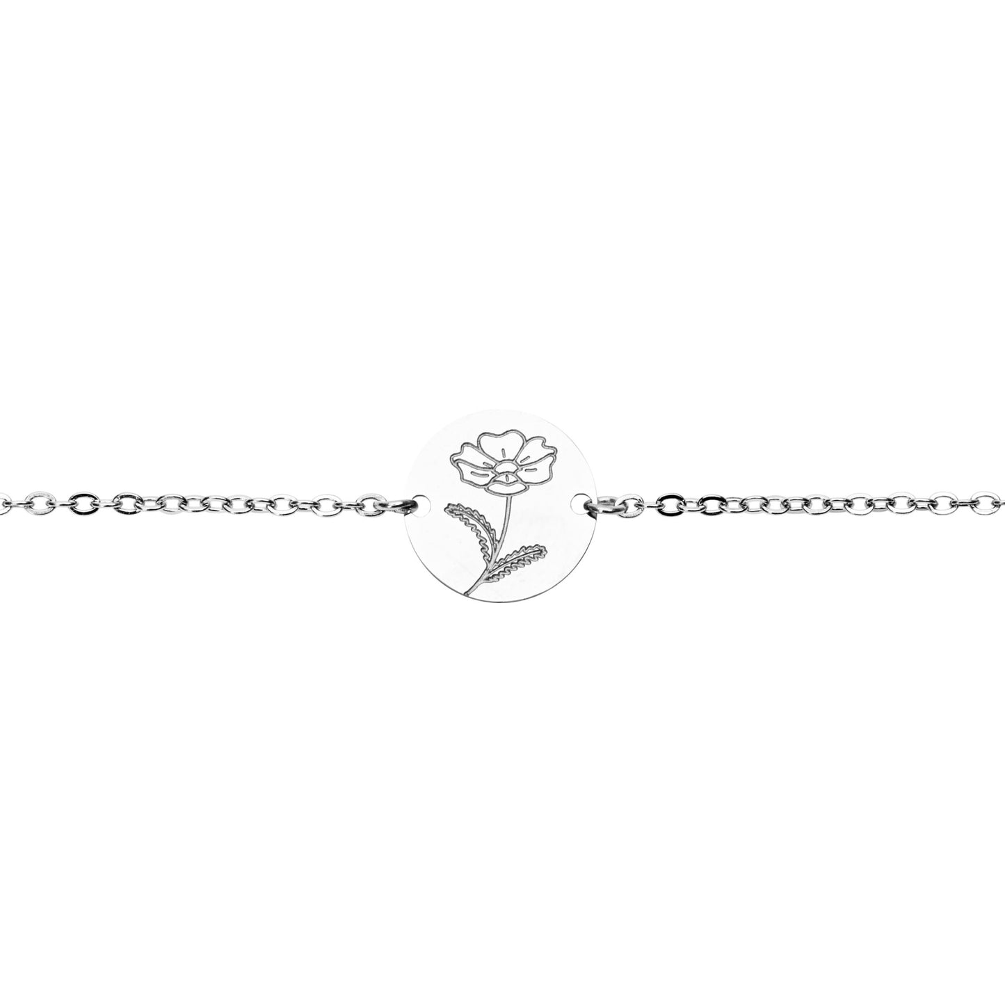 Crystals by HCA-Bracelet-Your flower-Chrysanthemum-November