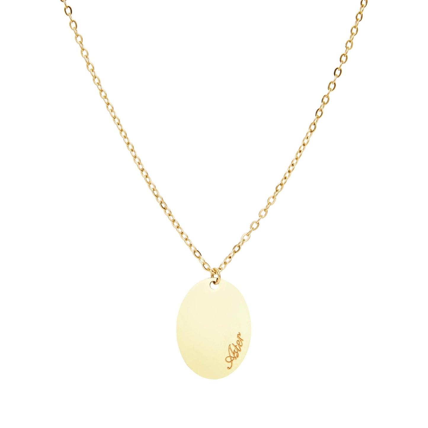 Crystals by HCA-Necklace-Your flower-Aster-September
