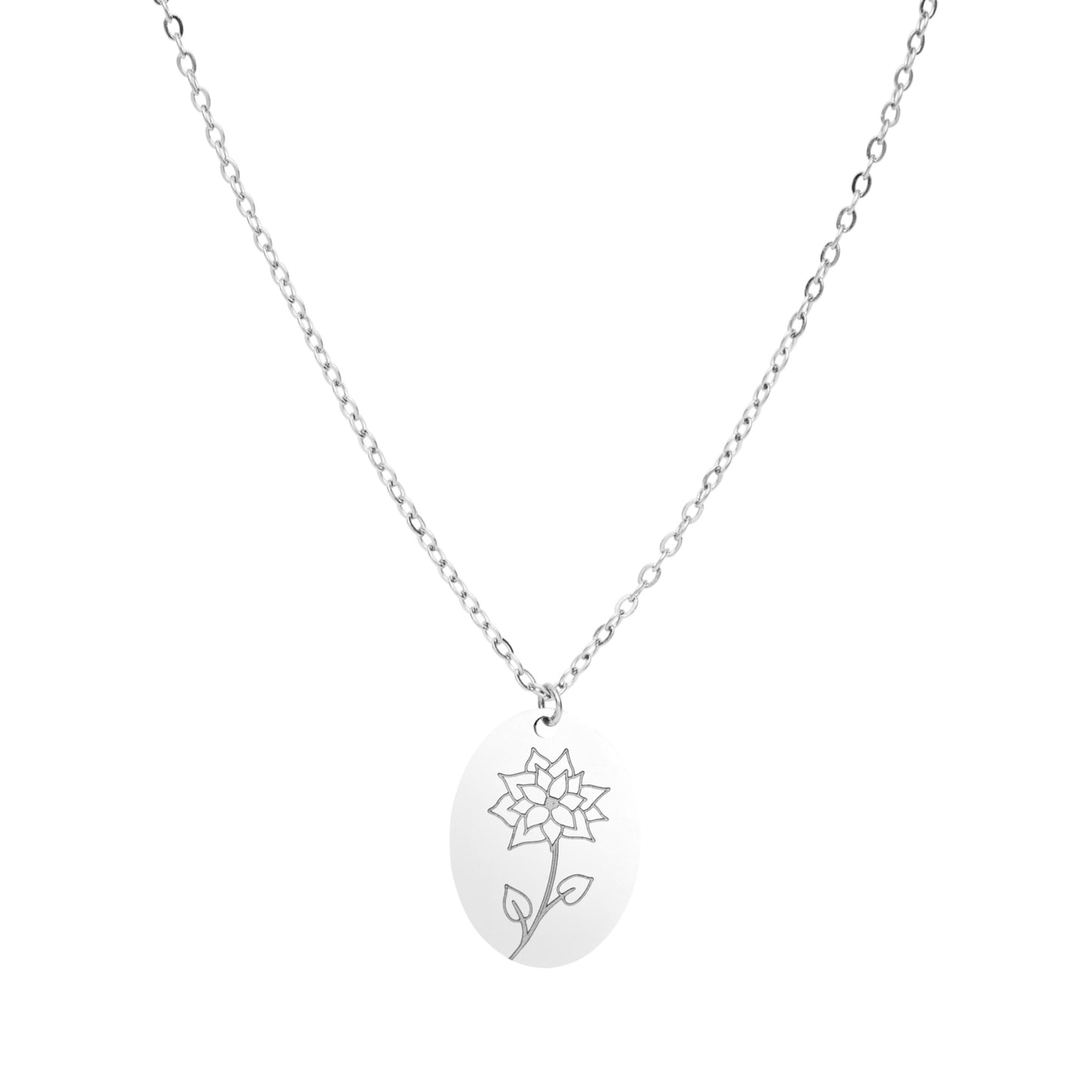 Crystals by HCA-Necklace-Your flower-Christmas star-December