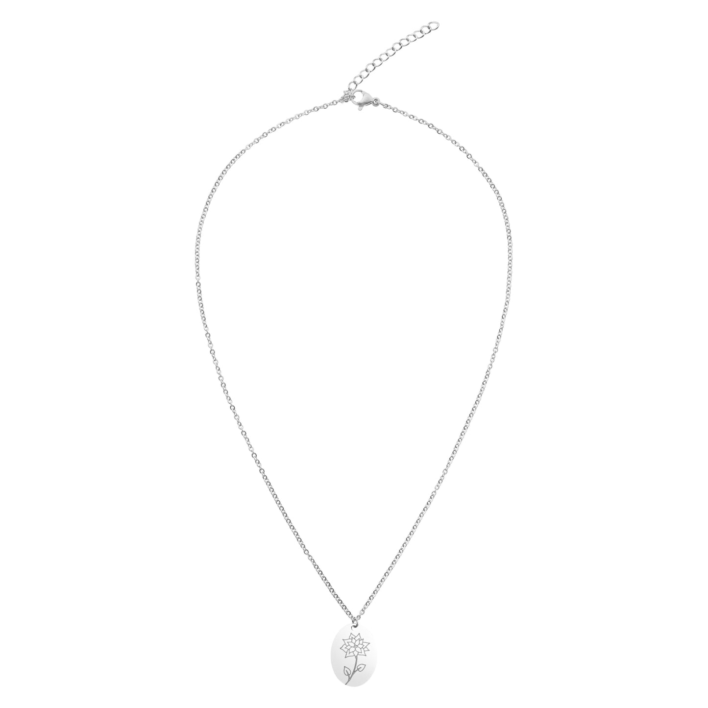 Crystals by HCA-Necklace-Your flower-Christmas star-December