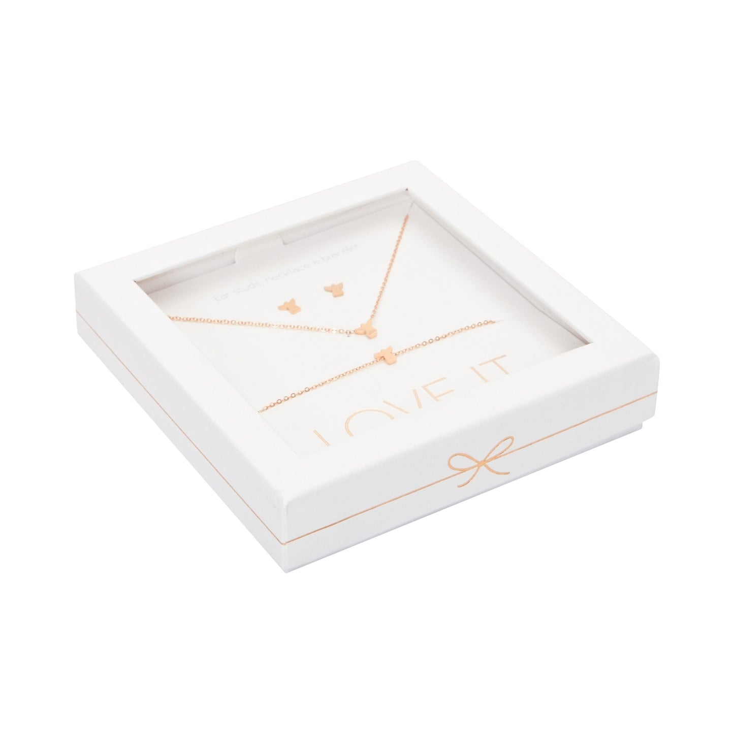 Crystals by HCA Gift Set - Love it. Rose Gold Angel