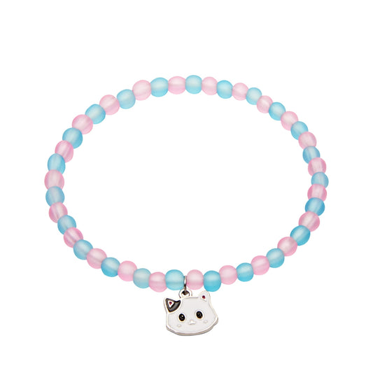 Bransoletka z koralikami HCA Crystals by HCA Happy Kids Cat