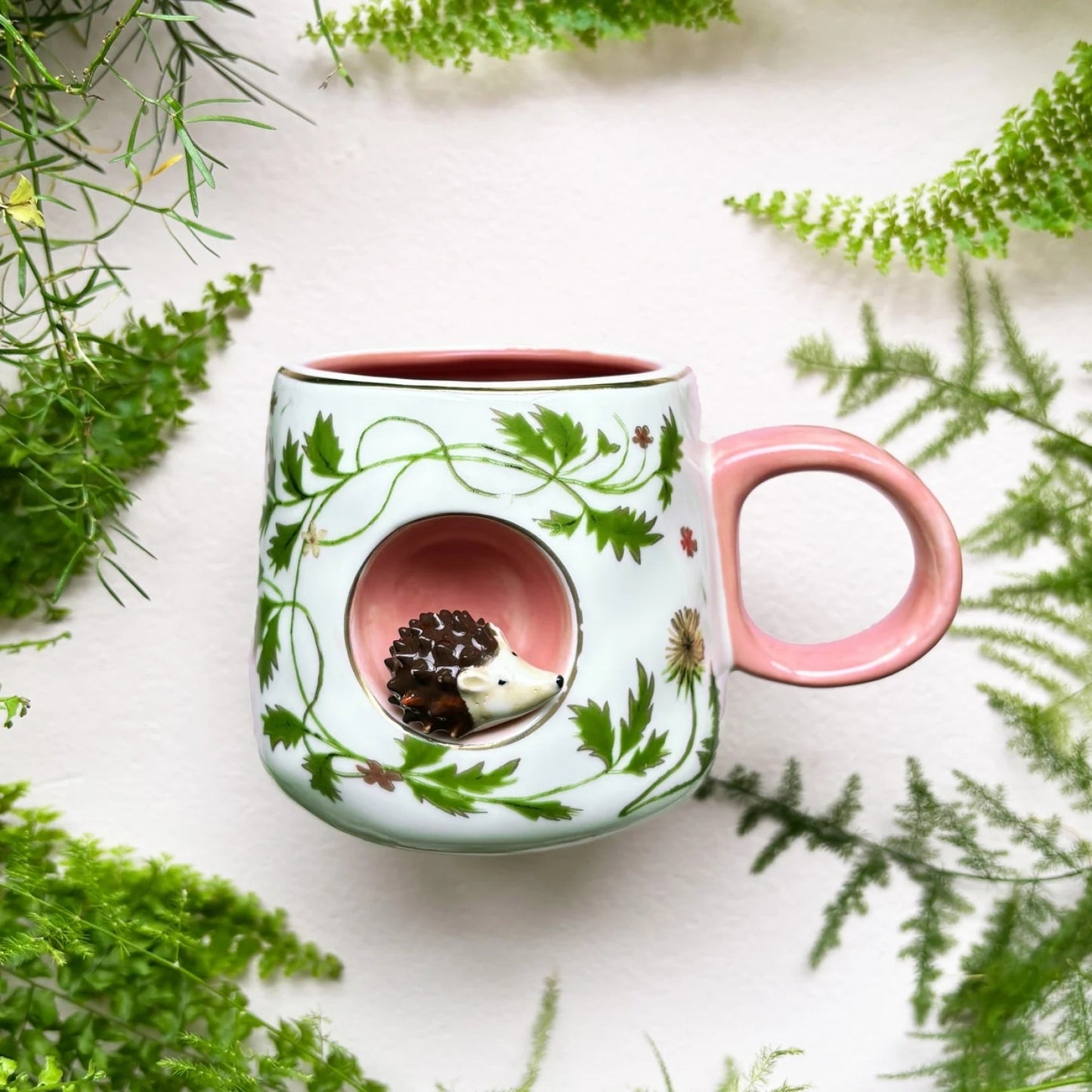 House of Disaster-Secret Garden-3D-Cup-Hedgehog