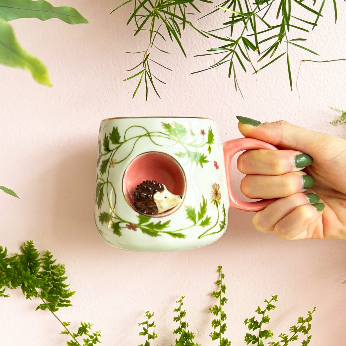 House of Disaster-Secret Garden-3D-Cup-Hedgehog