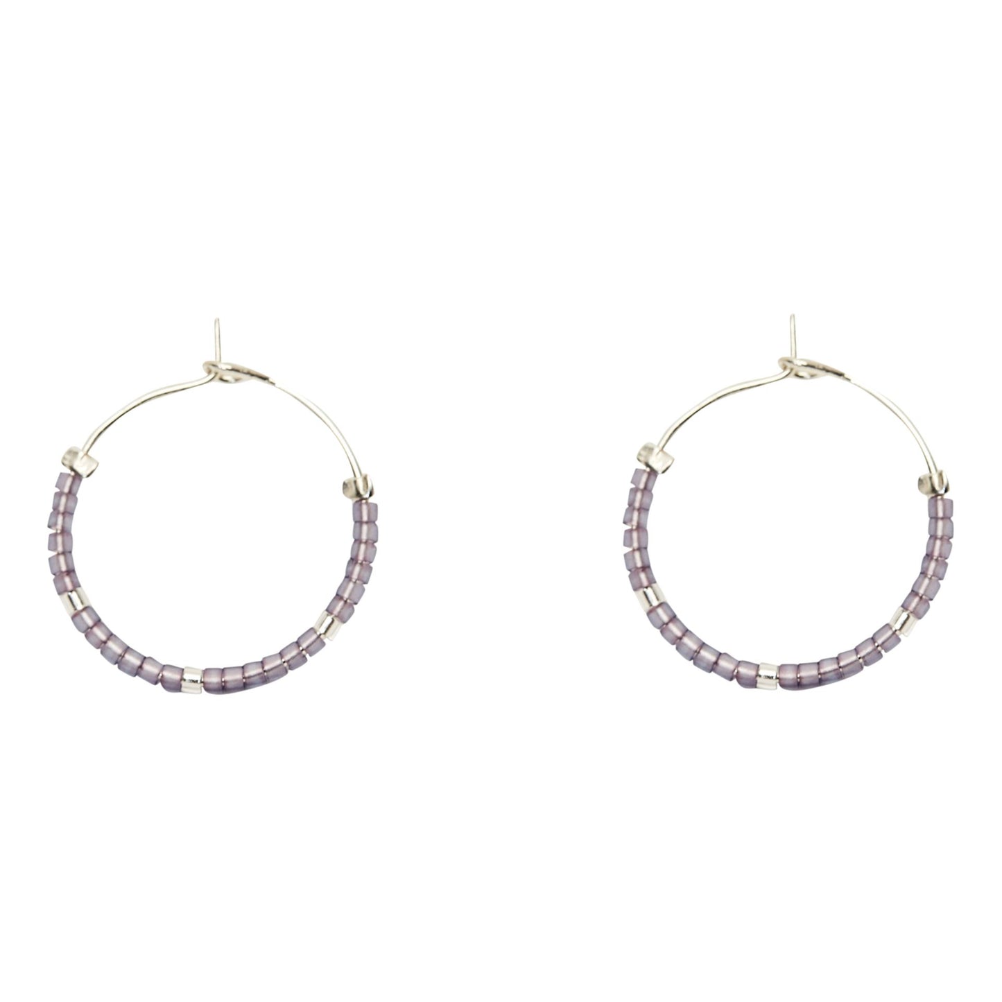 Crystals by HCA Earrings - Little Treasure - Purple
