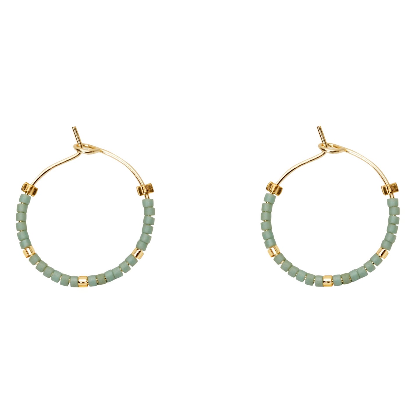Crystals by HCA Earrings Little Treasure Mint