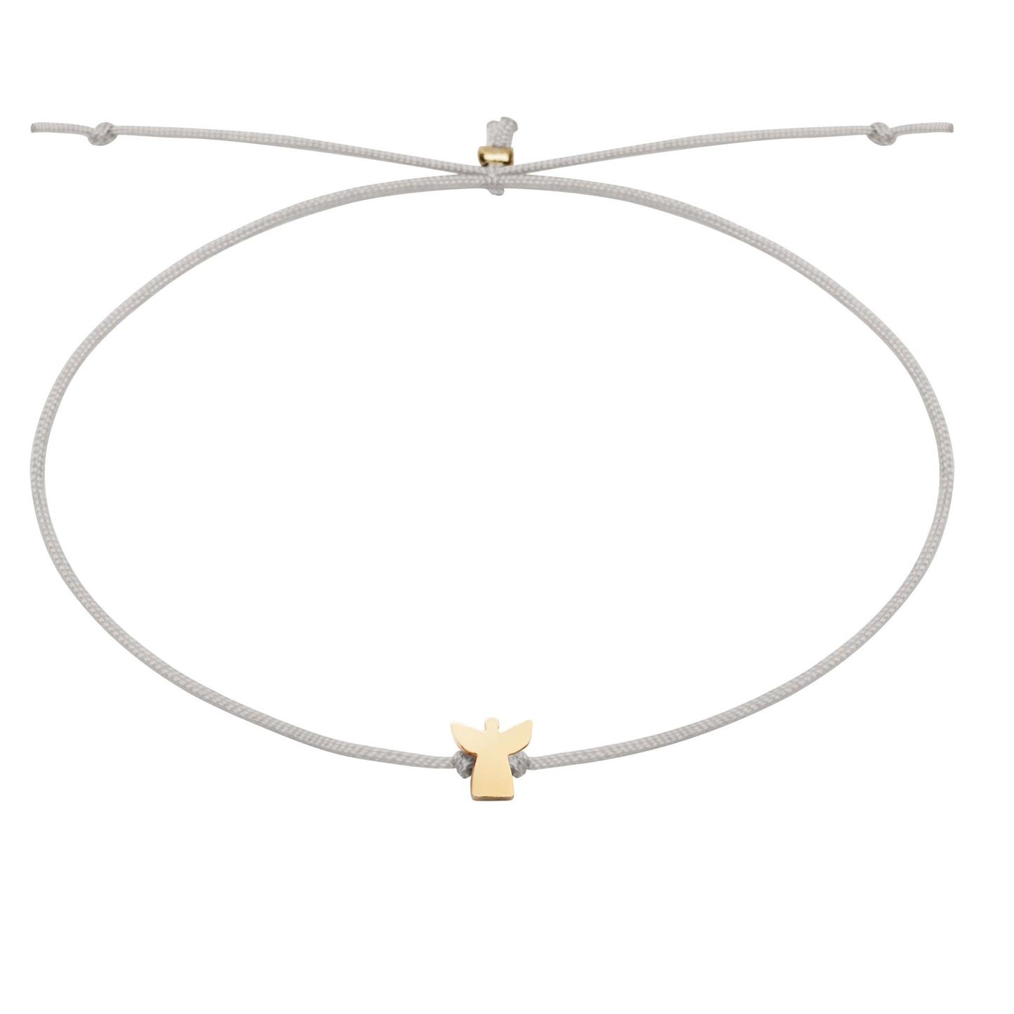 Crystals by HCA-Bracelet-Good Wishes-Gold Plated-Angel