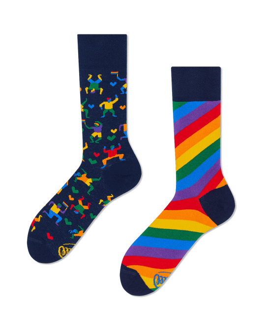 Many Mornings - Socks - Over The Rainbow - 43-46