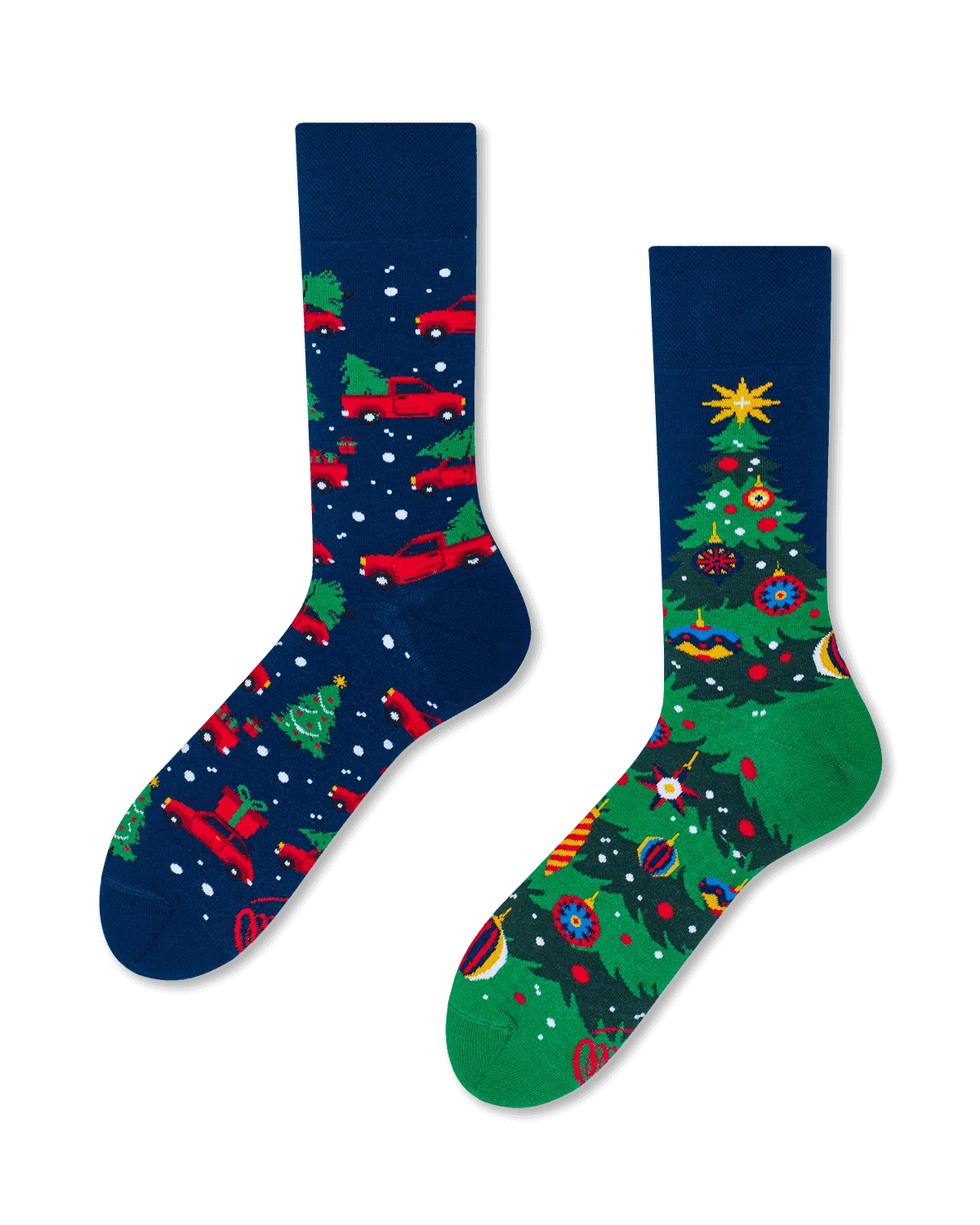 Many Mornings - Sokken - Xmas-Tree - 39-42