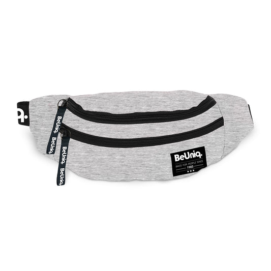 BeUniq hip bag - 23 x 15 x 8 cm - gray - crossbody bag
