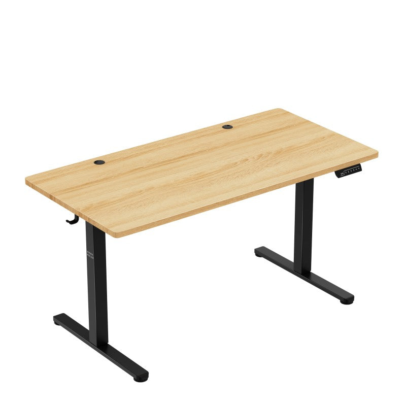 Mark Adler Desk Leader 7.3-140x70 cm - Electrically adjustable - Black/wood