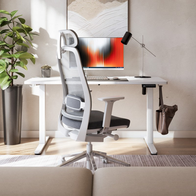 Mark Adler Desk Leader 7.3-140x70 cm Electrically Adjustable White