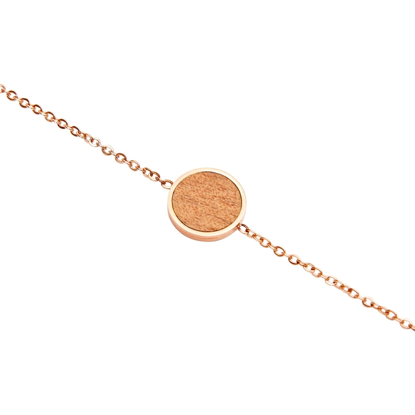 Crystals by HCA Bracelet Piece of Life Rose Gold Circle