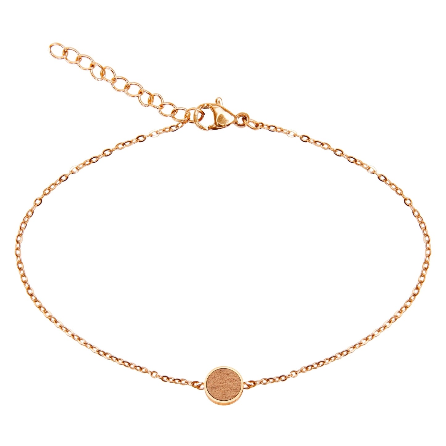 Crystals by HCA Bracelet Piece of Life Rose Gold Circle