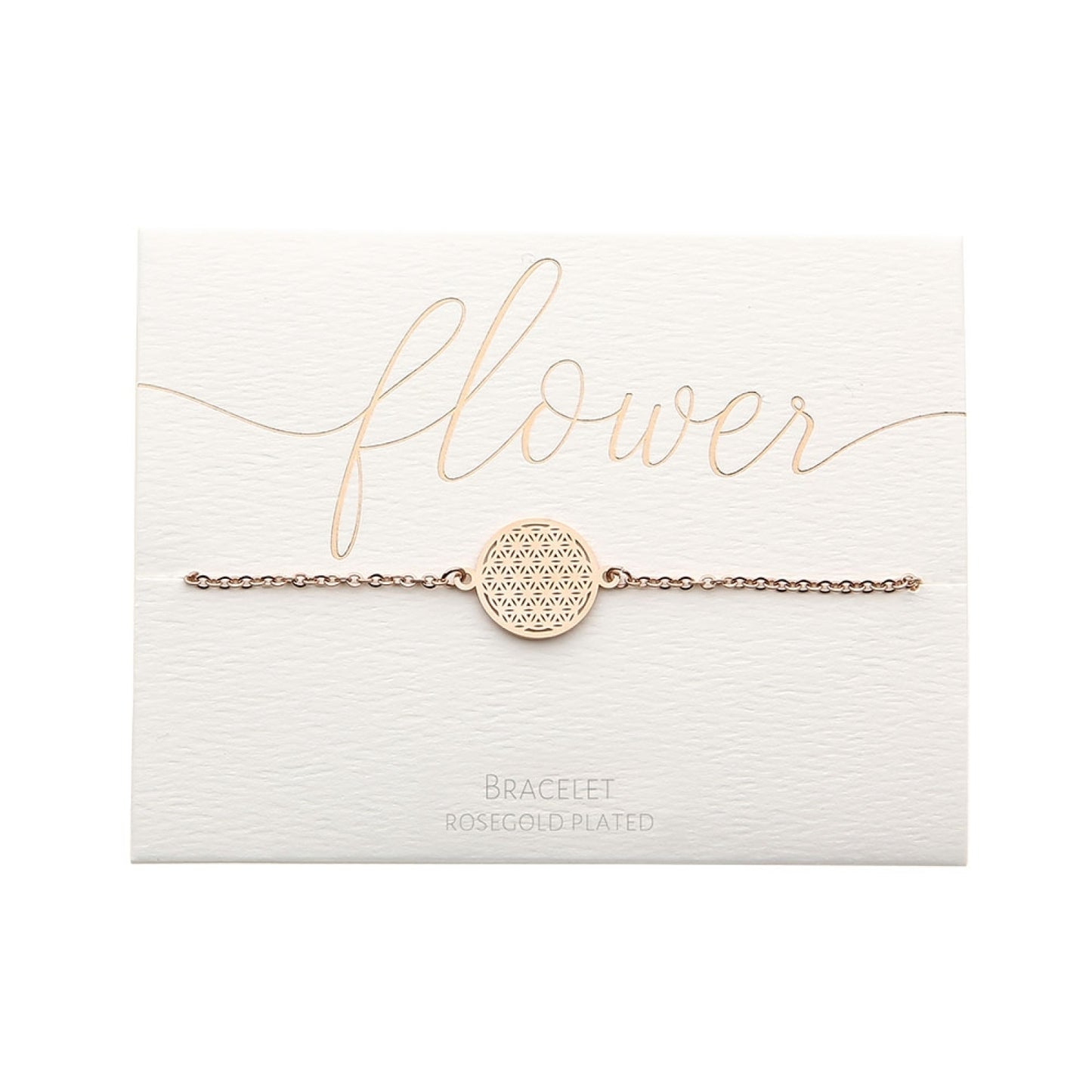 Crystals by HCA Classic Necklace Gold-Plated Flower of Life