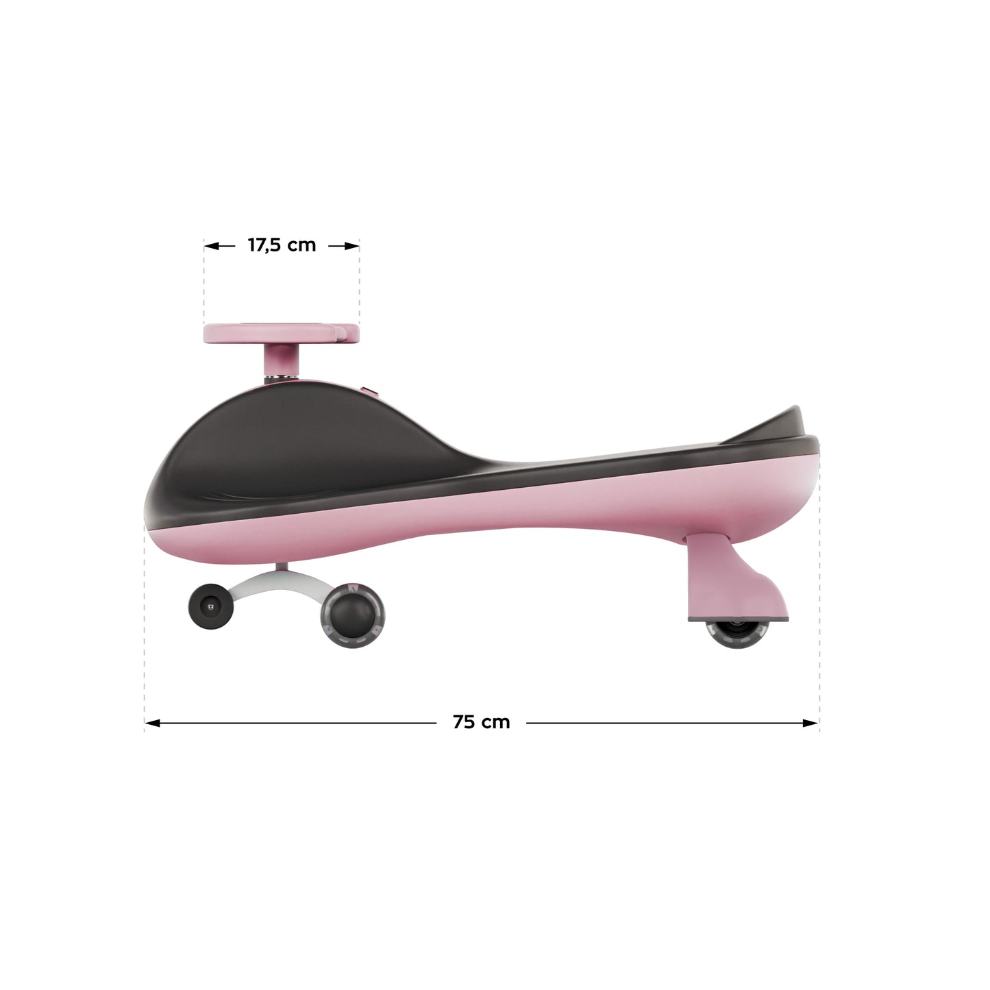 Tulano Focus 45 Gravity Ride-On Car - Up to 100 kg - Pink