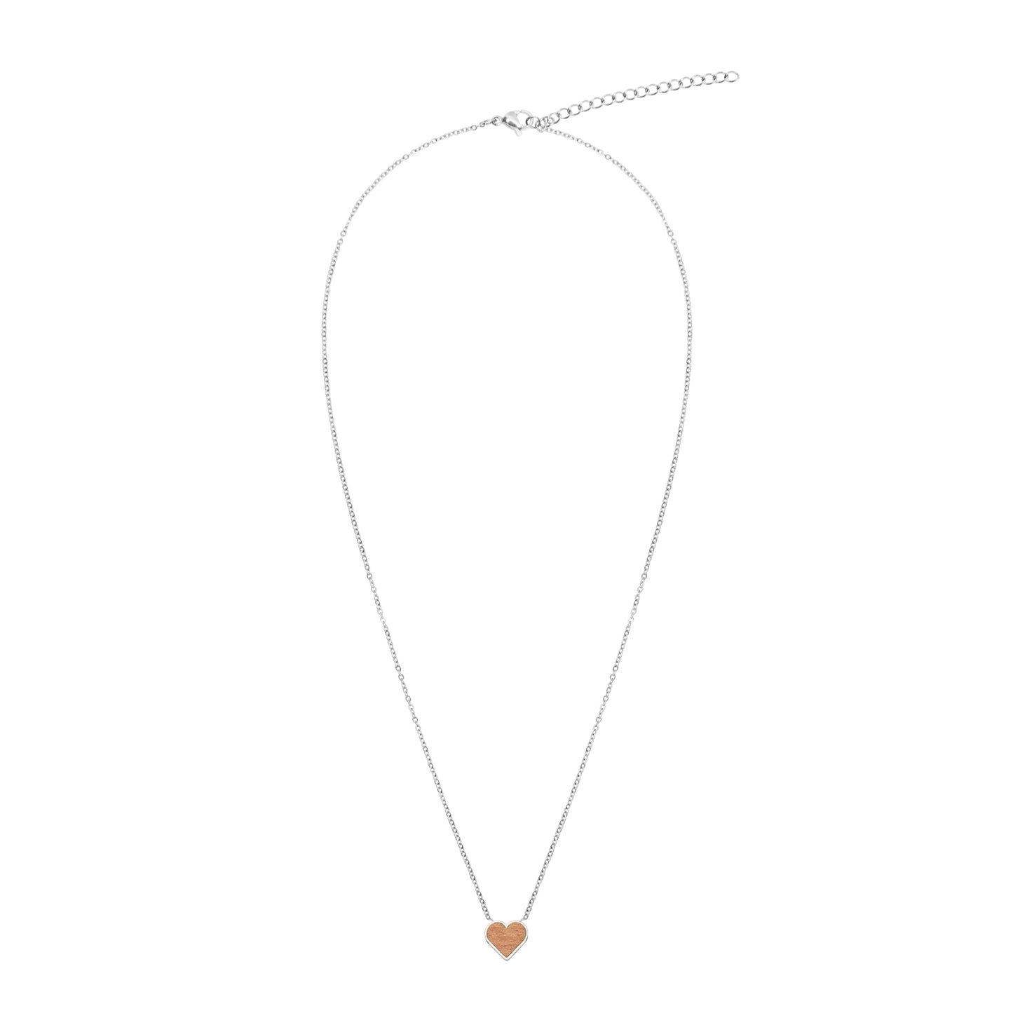 Naszyjnik Crystals by HCA – Kawałek życia – Stal nierdzewna – Serce