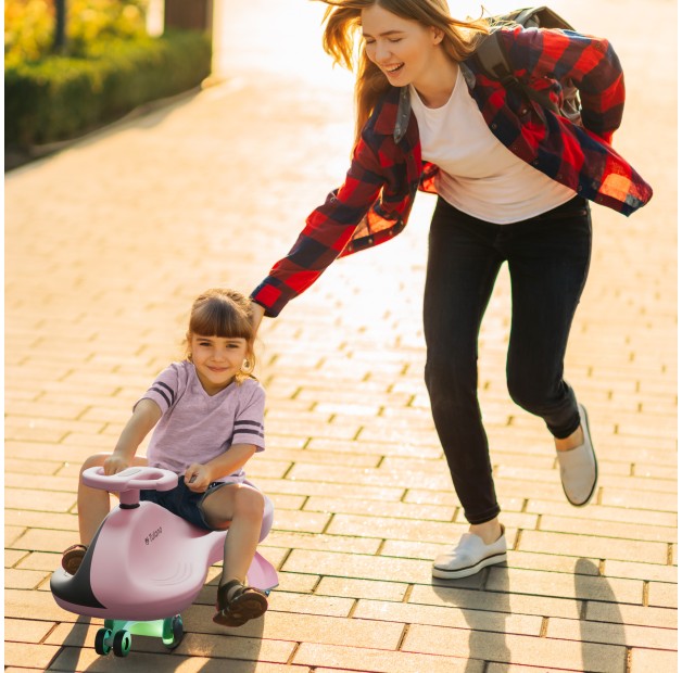 Tulano Focus 45 Gravity Ride-On Car - Up to 100 kg - Pink