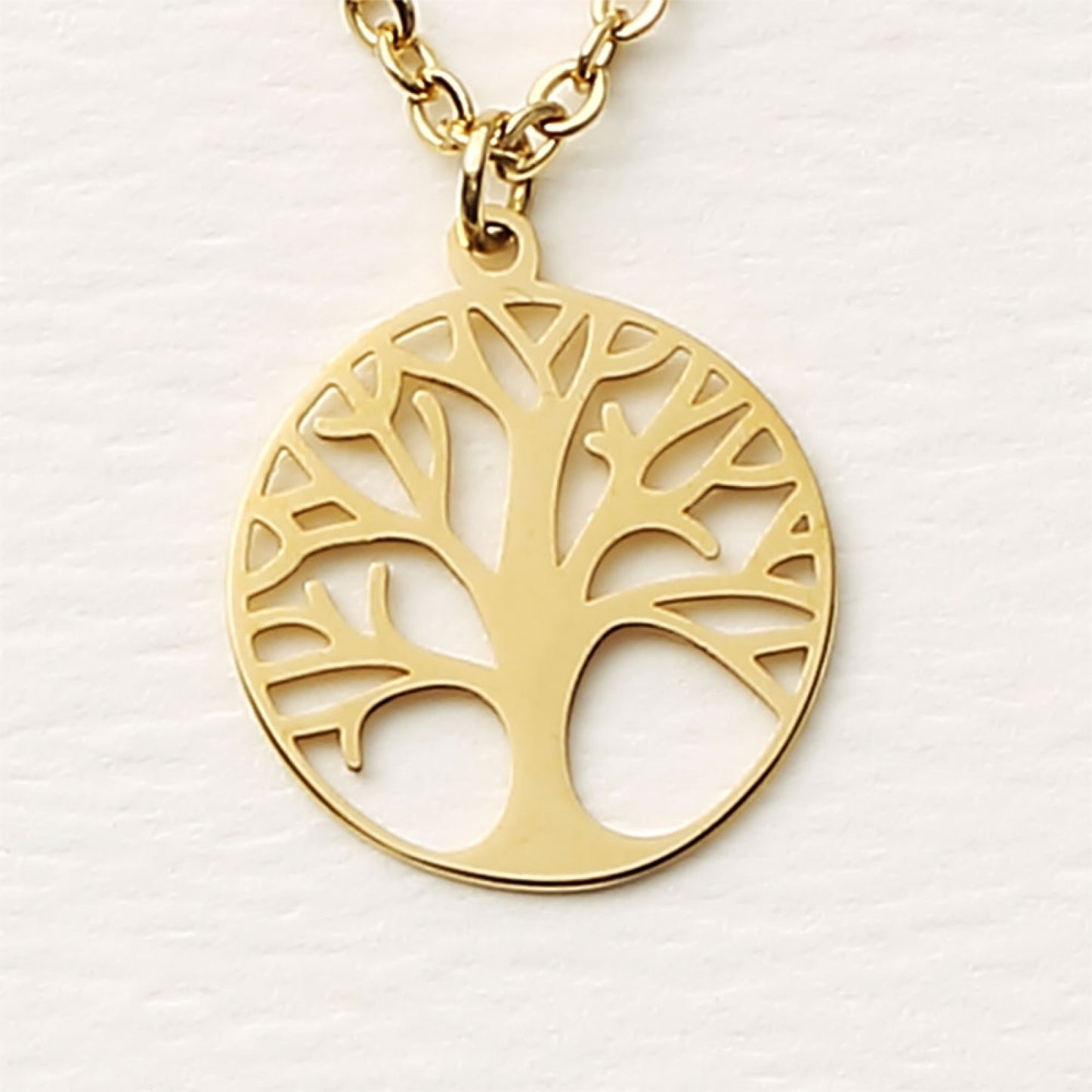 Crystals by HCA Classic Necklace Gold-Plated Tree of Life