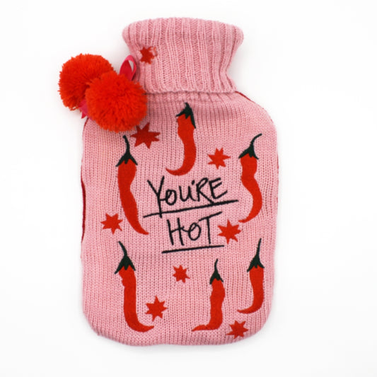Dom katastrofy-Small Talk-You're Hot Chilli Hot-Butelka z gorącą wodą 