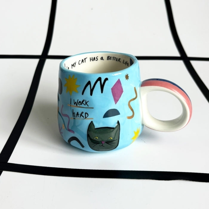 Dom Katastrofy-Small Talk-Pracuję ciężko-Cup-Kat