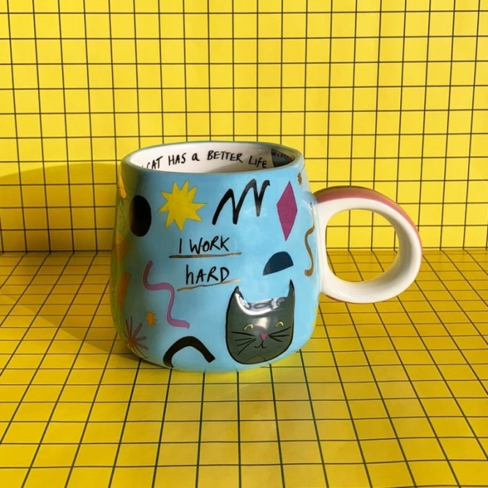 Dom Katastrofy-Small Talk-Pracuję ciężko-Cup-Kat