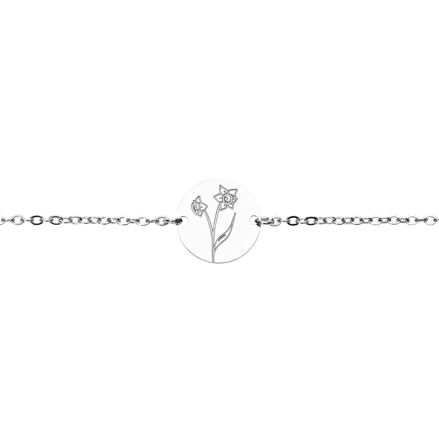 Crystals by HCA-Bracelet-Your flower-Daffodil-March