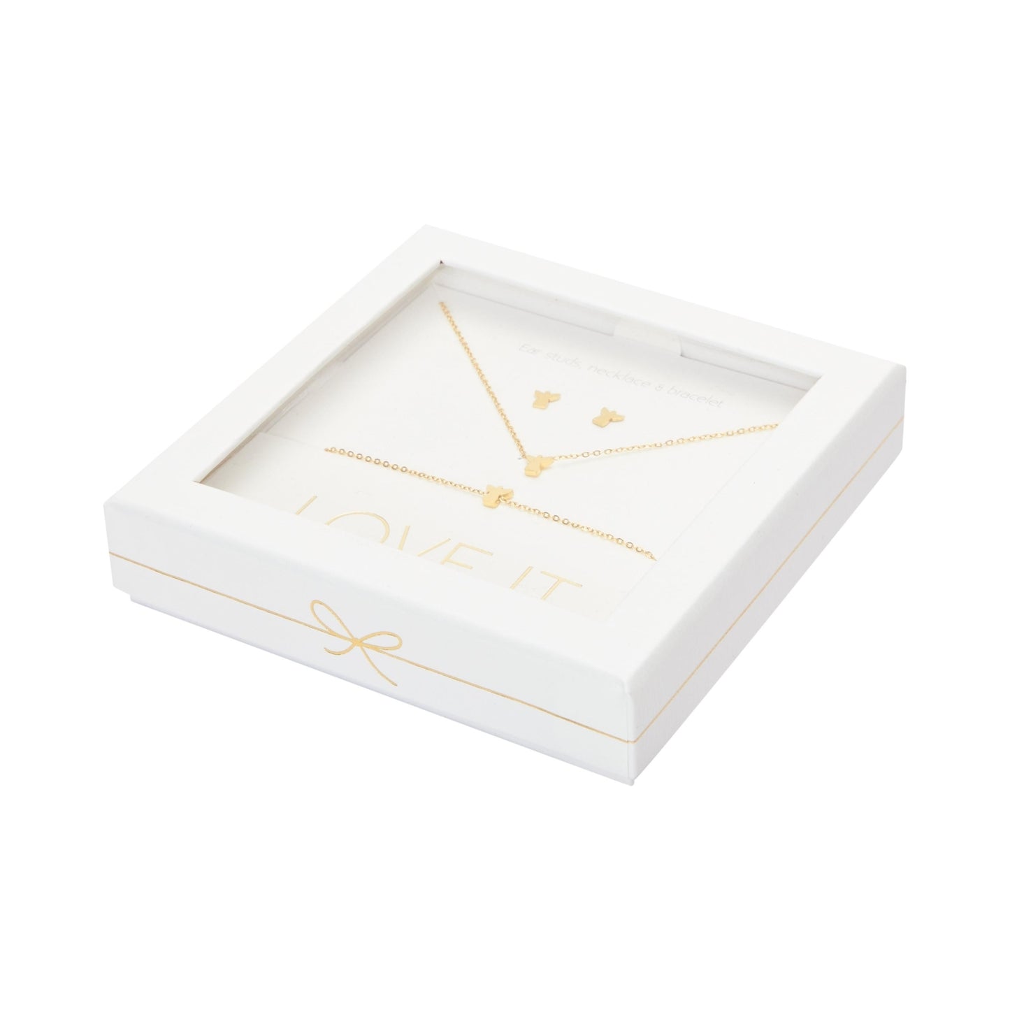 Crystals by HCA Gift Set - Love it. - Gold-plated - Angel