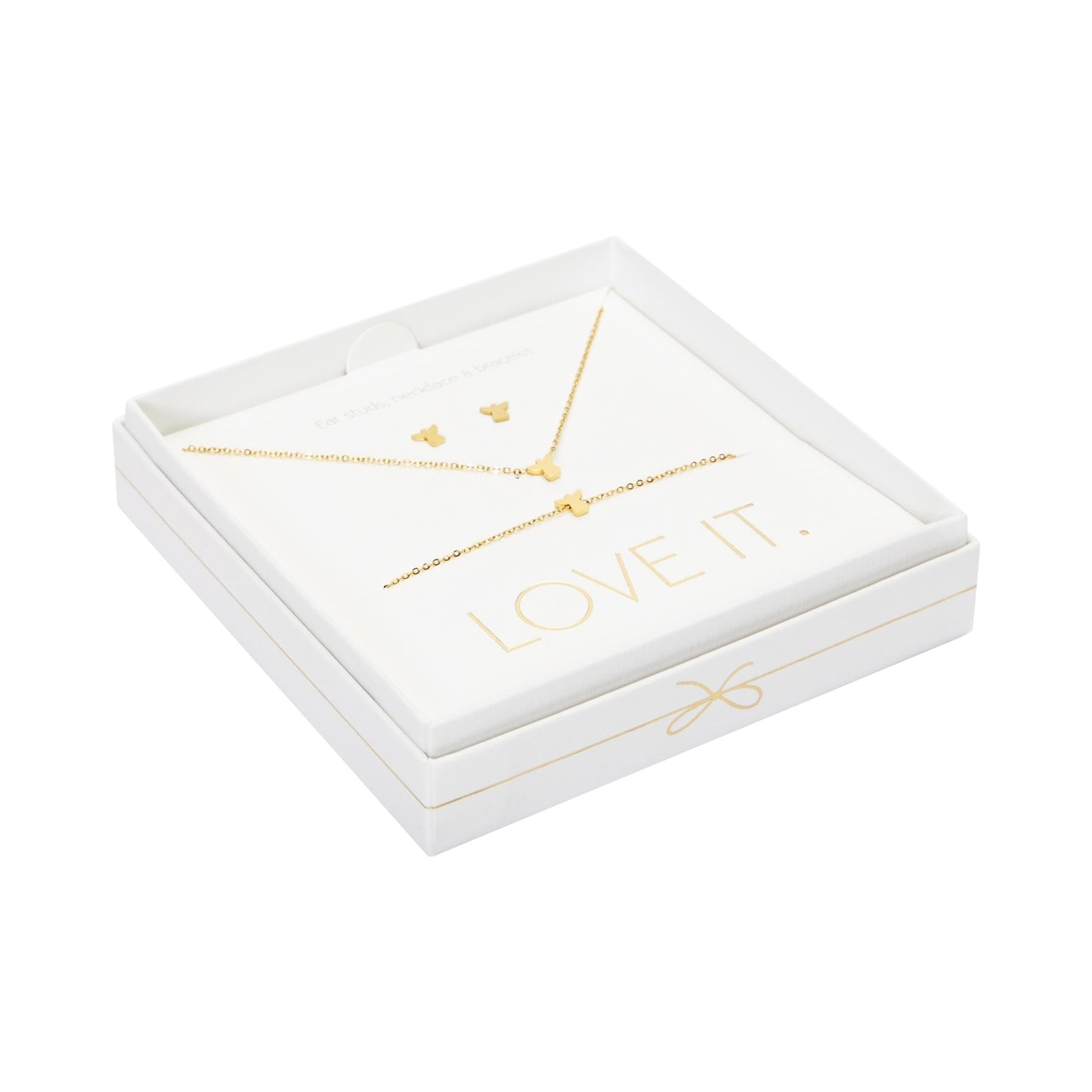 Crystals by HCA Gift Set - Love it. - Gold-plated - Angel