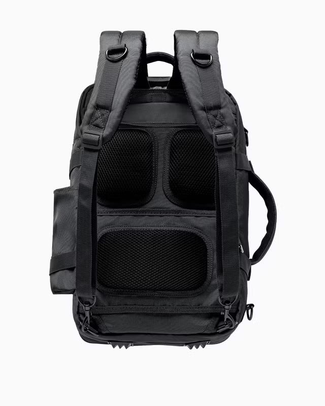 Puccini backpack - 3 in 1 - 40x25x12-20 cm - adjustable size - black - Wizzair - KLM - Ryanair - hand luggage