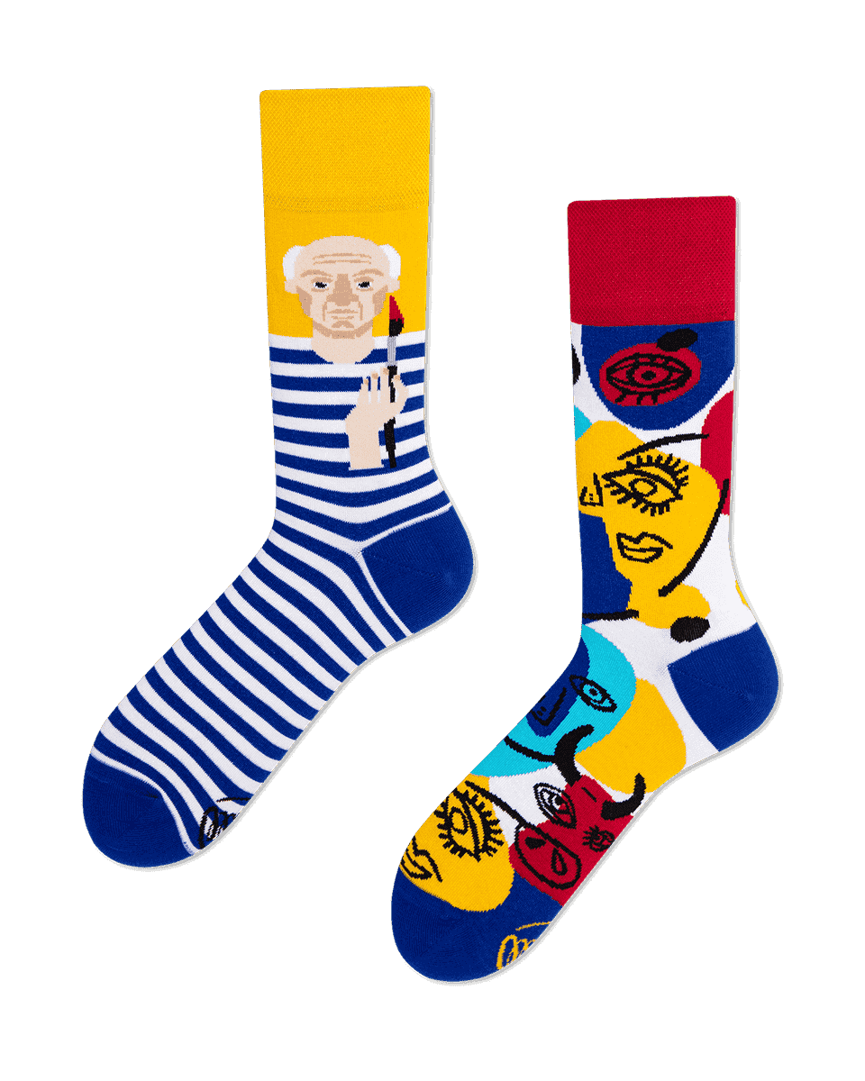 Many Mornings - Socks - Picassocks - 43-46