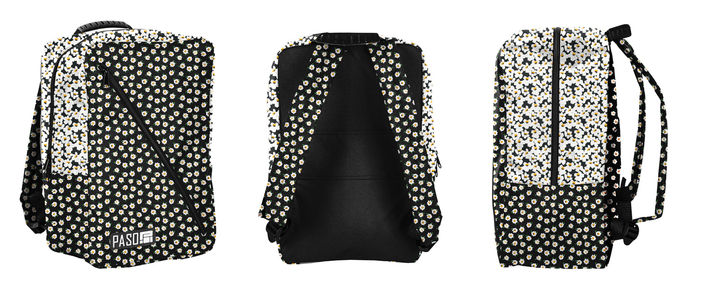 Paso backpack - 40x20x25 cm - flowers - Wizzair - Ryanair - hand luggage