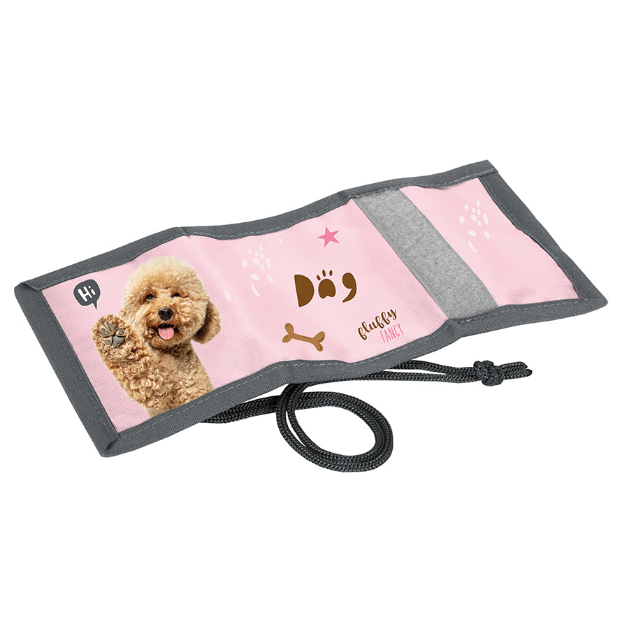 Portfel Paso Puppy - 12 x 8,5 x 1 cm - Poliester