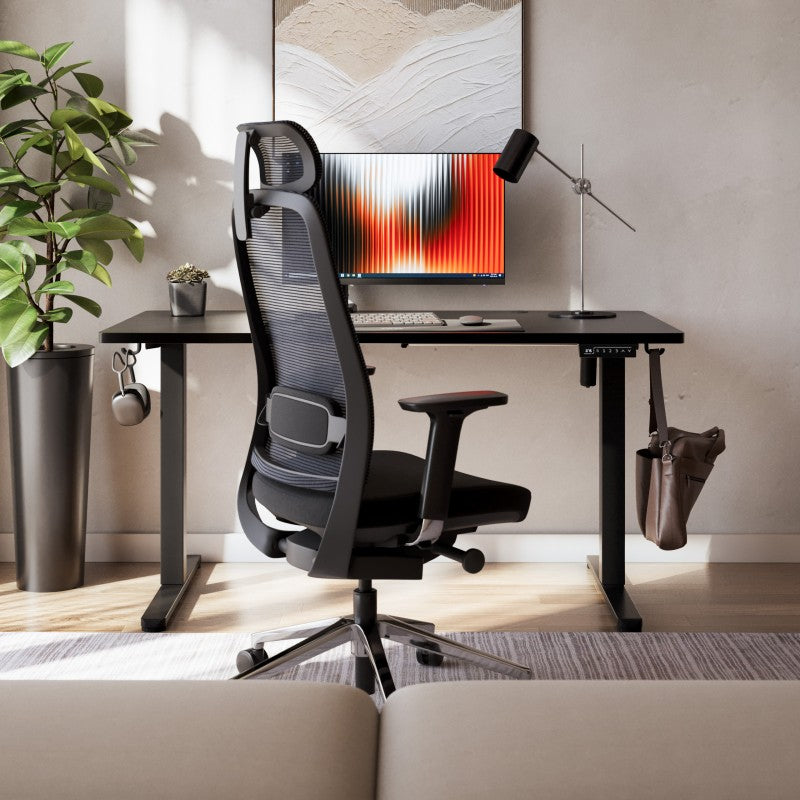 Mark Adler Desk Leader 7.3-140x70 cm - Electrically adjustable - Black