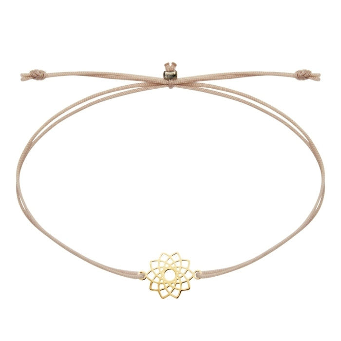 Crystals by HCA-Bracelet-Flowers of Love-Gold plated-Flower