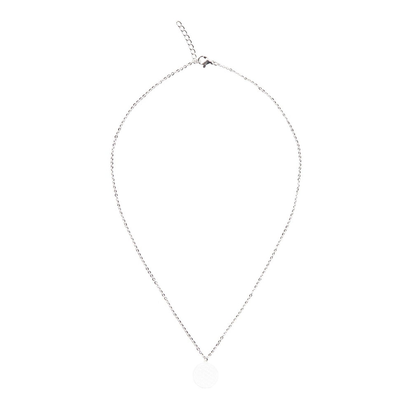 Crystals by HCA Classic Necklace Silver Plated Flower of Life