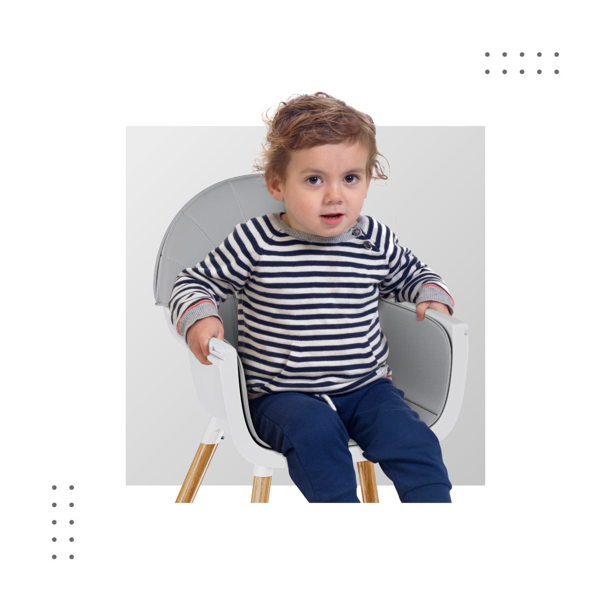 Tulano - Morsel - high chair - gray