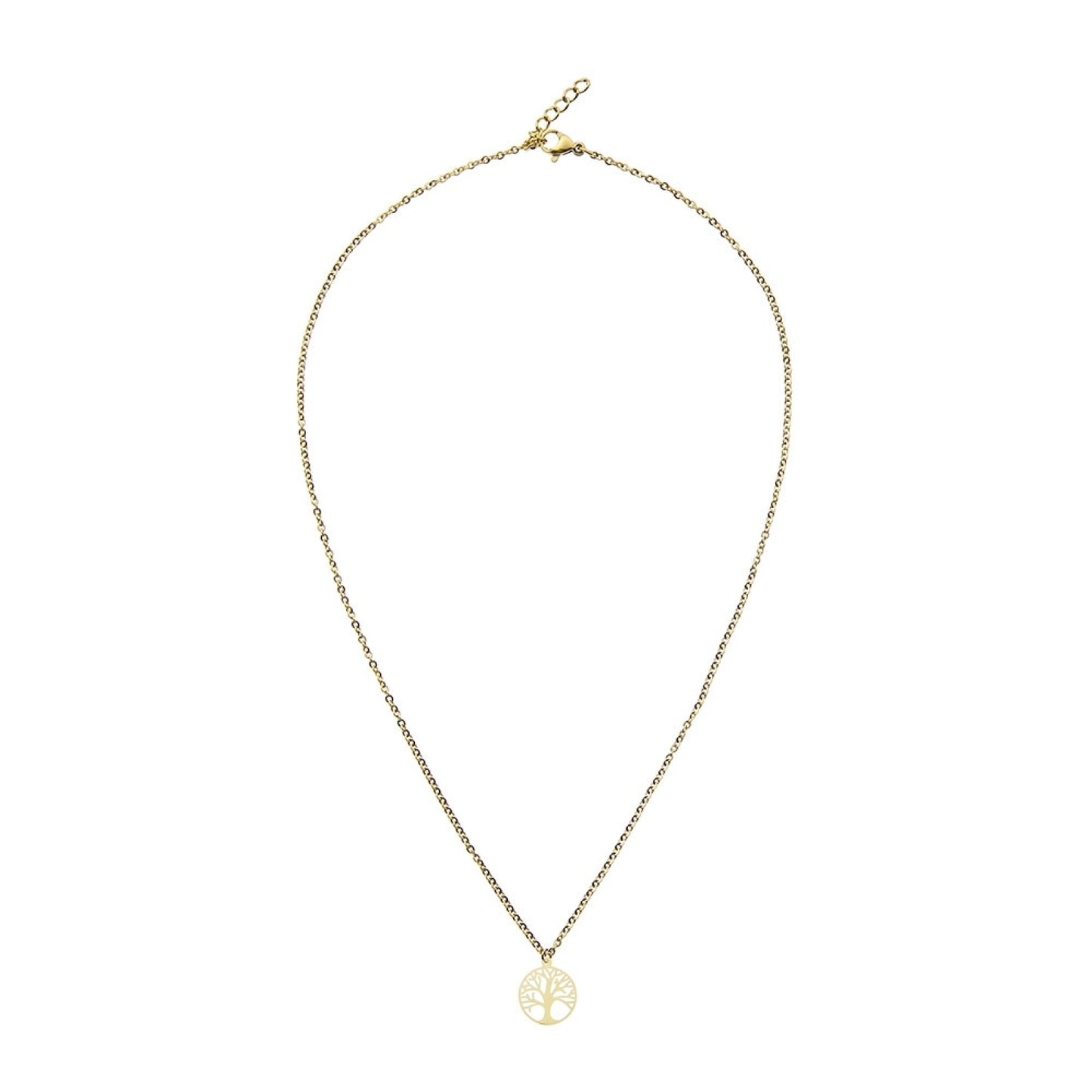 Crystals by HCA Classic Necklace Gold-Plated Tree of Life